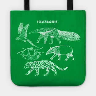 Wildlife of Amazonia (#saveamazonia) Tote