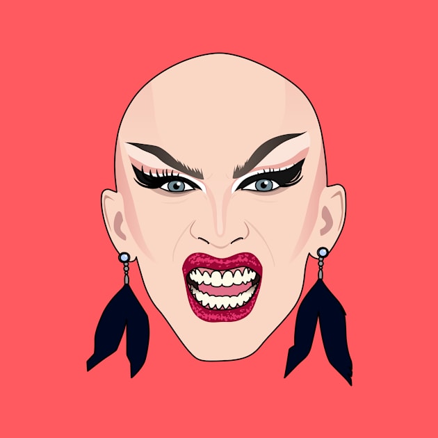 Sasha Velour Growl by Jakmalone