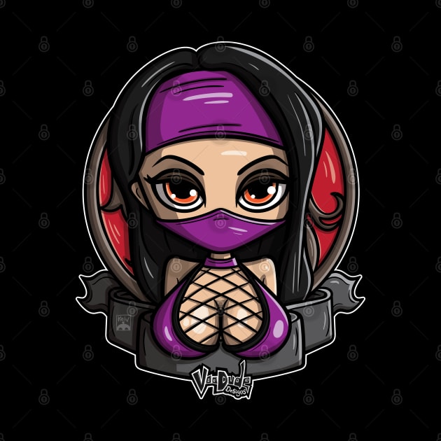 Mileena Pin Up! by VooDudeDesigns