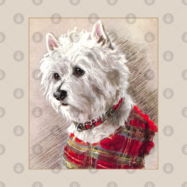 Scottish Highland Westie Dog by KarwilbeDesigns