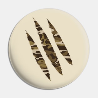 Camouflage Patterns Pin