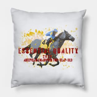 Essential Quality - Famous Racehorse Pillow