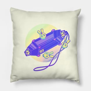 Purple Gemstone Pillow