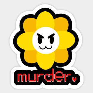 Omega Flowey Sticker for Sale by TaylorChwan