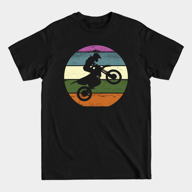 Discover Motocross Dirt Bike Motorbike Sports Retro - Motocross - T-Shirt