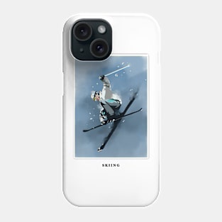 Skiing Phone Case