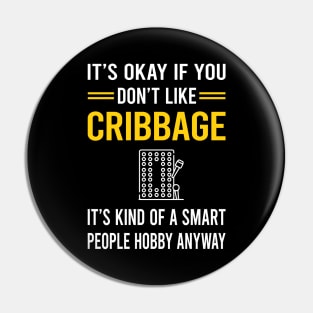 Smart People Hobby Cribbage Crib Pin