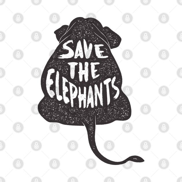 Awesome Vintage Save The Elephants T shirt by AlyMerchandise