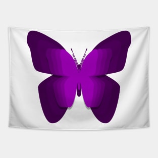 Purple butterfly Tapestry