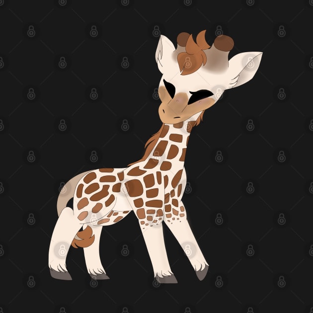 Giraffe! by Waffles and Zora!