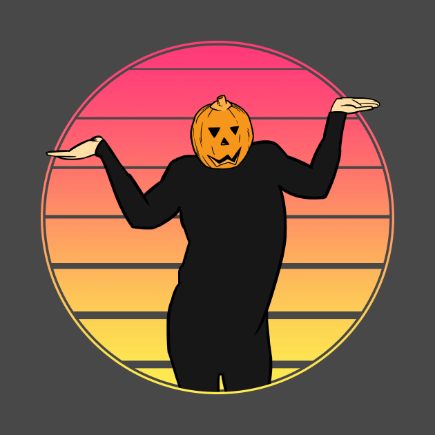 Dancing Pumpkin Man by castrocastro