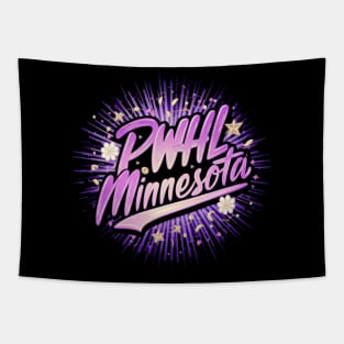 PWHL Minnesota decorations effect Tapestry