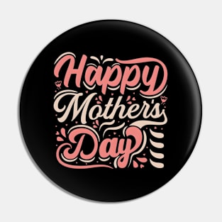 HapMother'S Day 2022 Mom Grandma Love Floral Pin