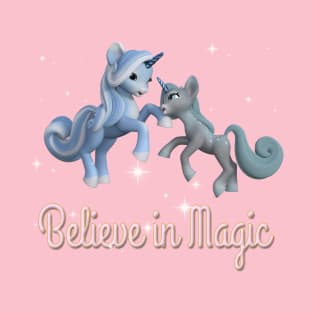 Believe in Magic Unicorn Art T-Shirt