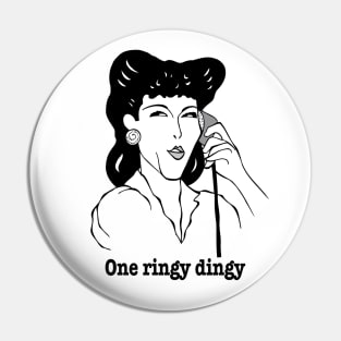 Classic 1960's tv character Pin