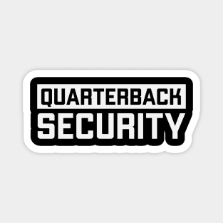 Football Offensive Line Lineman Quarterback Protection Magnet