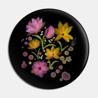 pastel floral Pin
