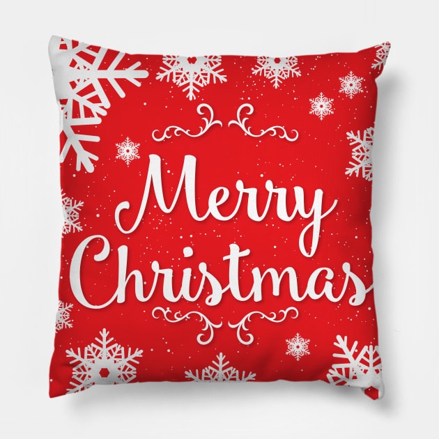 Merry Christmas v2 Series Pillow by Design_Lawrence