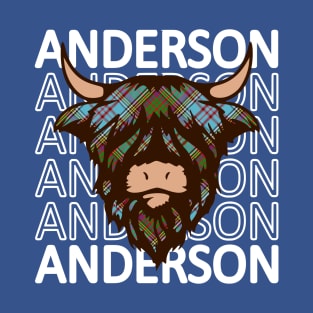 Clan Anderson - Hairy Coo T-Shirt