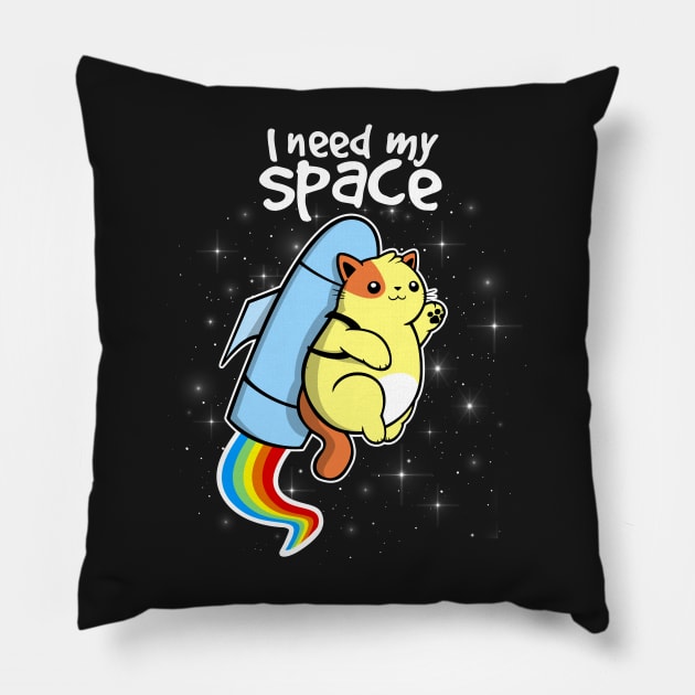 I need my space Pillow by NemiMakeit