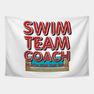 Swim Teach Coach Tapestry