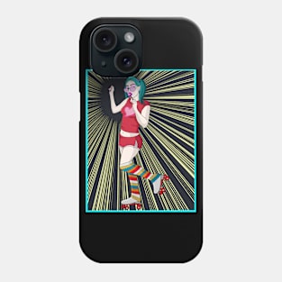 Summer Goth Roller Derby Phone Case