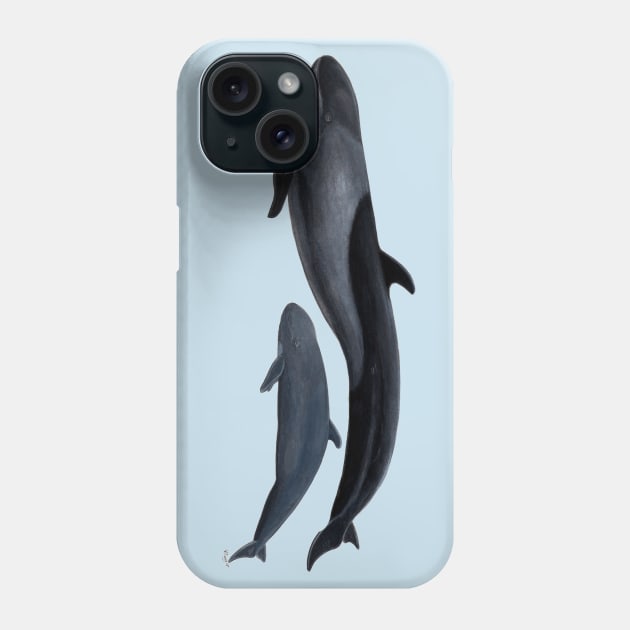 False killer whale Phone Case by chloeyzoard