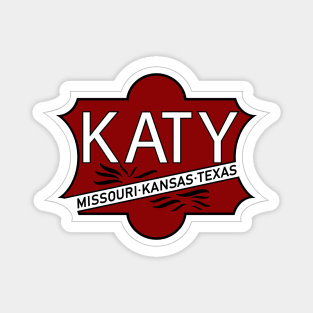 Missouri–Kansas–Texas Railway "The Katy" Railroad Magnet