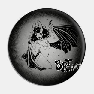 BRT girl Halloween edition babe Pin