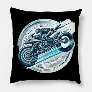 Quantum Velocity: Time-Dilation Motorbike Pillow