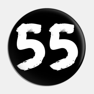 Number 55 Pin