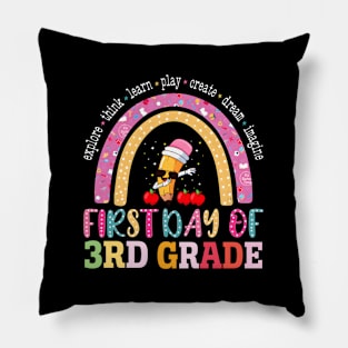 Day Of 3Rd Grade Back To School Pillow