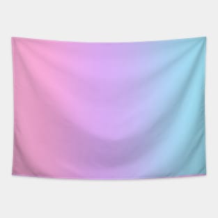 Pink Purple and Blue Pastel Gradient 2 Tapestry