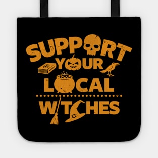 Funny Original Witch Wicca Spooky Halloween Witches Slogan Tote