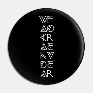 Wakanda Forever Pin