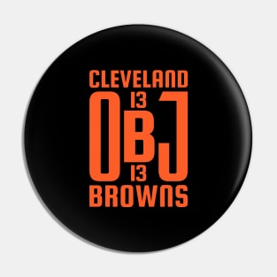 OBJ Cleveland Browns 1 Pin