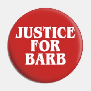 Justice for Barb Pin