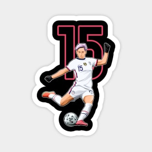 Megan Rapinoe USA #15 Number Magnet