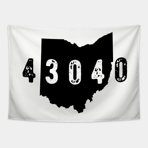 43040 Zip Code Ohio Marysville Tapestry by OHYes