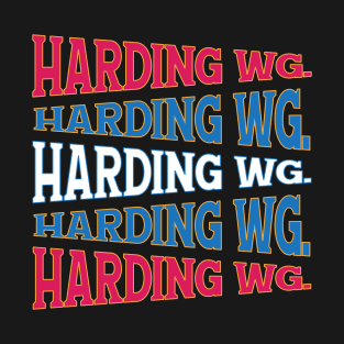 NATIONAL TEXT ART WARREN HARDING T-Shirt