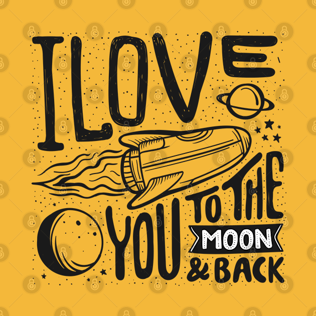 I love you to the moon and back by TomCage