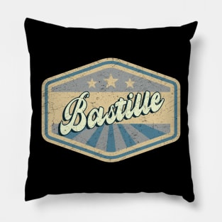 vintage Bastille Pillow