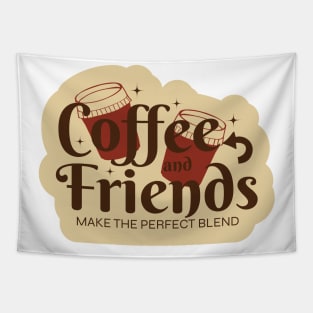 Coffee and Friends Tapestry