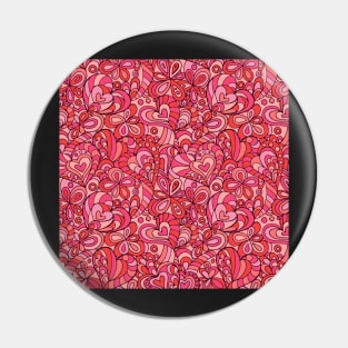 Valentine pattern Pin