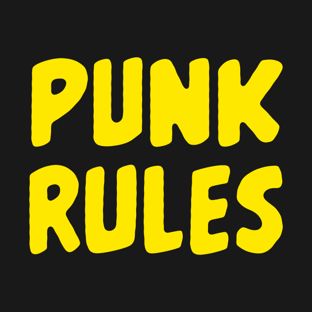 PUNK RULES circa ‘83 by GiMETZCO!