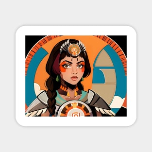 Huatli  - Pop Art Planeswalkers Magnet