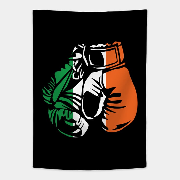 Boxer - Boxing Gloves Tapestry by Kudostees