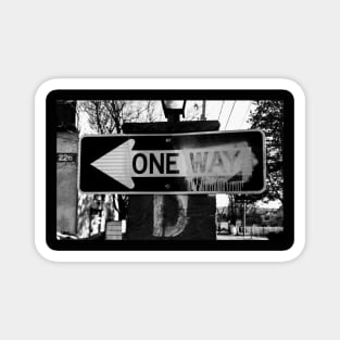 one way street Magnet