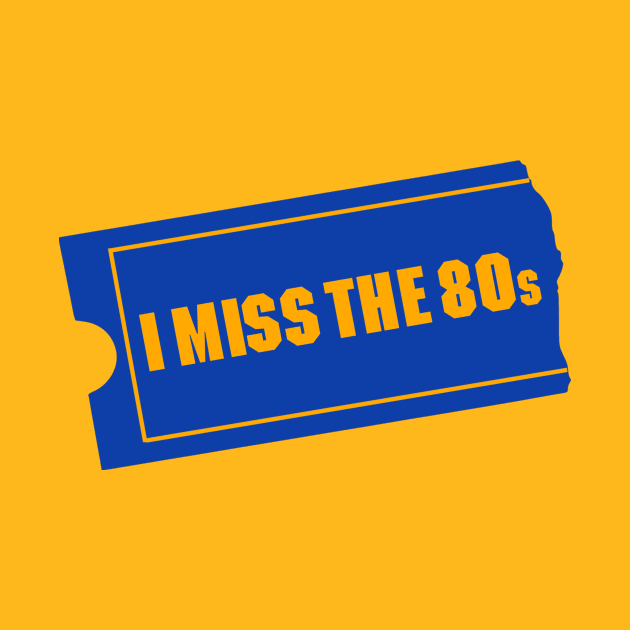 I Miss The 80s by BKAllmighty