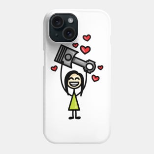 piston love Phone Case